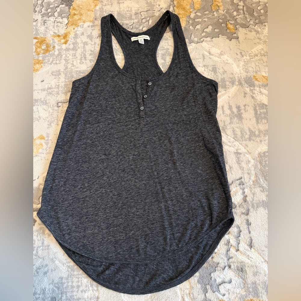 American Eagle Outfitters Charcoal Tank Top